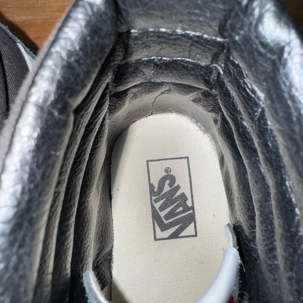 Vans Black and White Sneakers